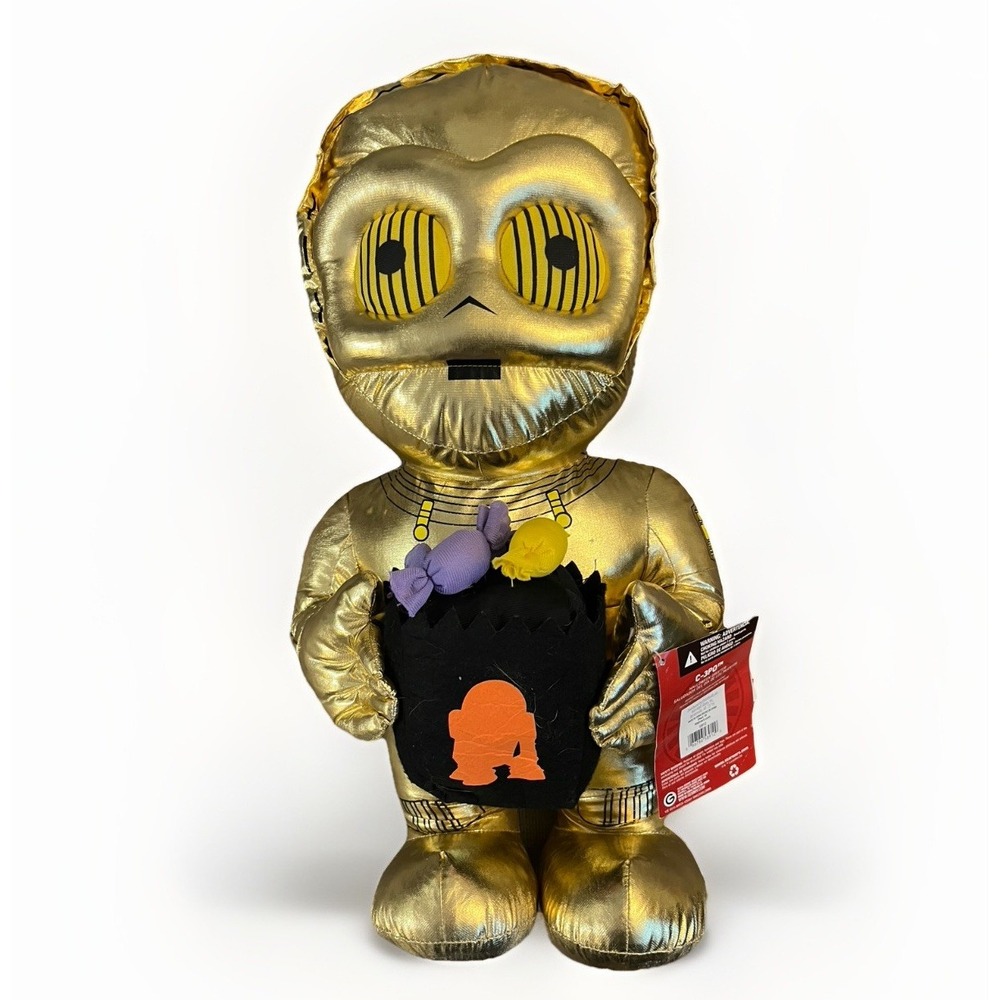 C-3PO Jumbo 21" Star Wars Halloween‎ Greeter (Gemmy Industries)  New NWT